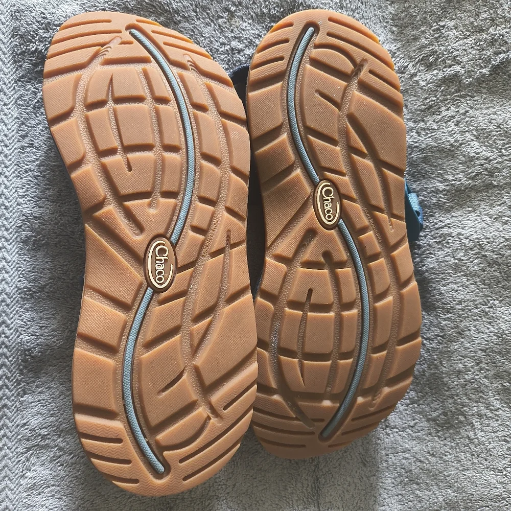 Chaco Womens Sandals Blue White Size 9 Activewear - Picture 8 of 12